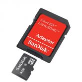 Cartão de Memória Micro SD SanDisk 4GB