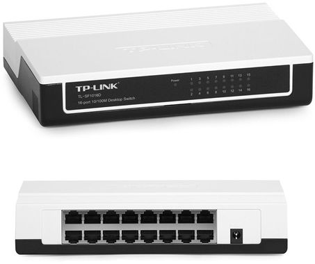 SWITCH 16 PTS 10-100 MBPS TL-SF1016D TP-LINK